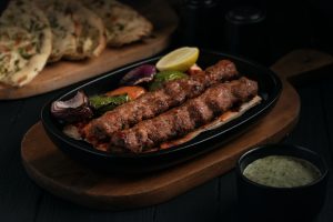 الكباب المتبقي